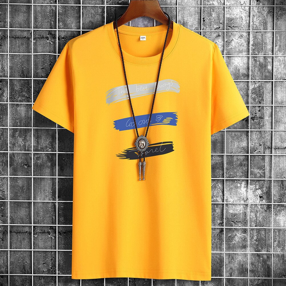 Men's Oversized Anime Graphic Tee