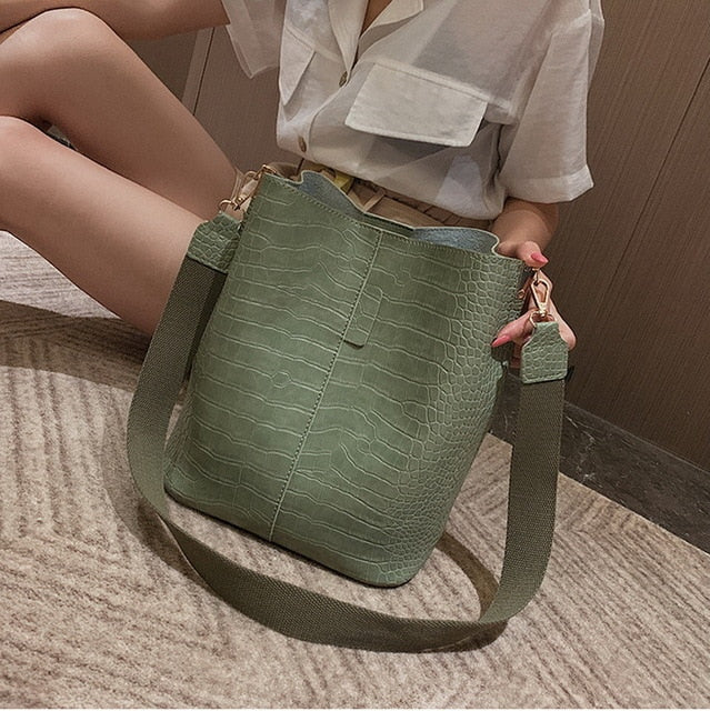 Crocodile Crossbody Bag