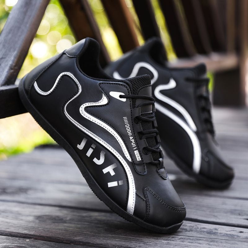 Men's Leather Casual Travel Sneakers