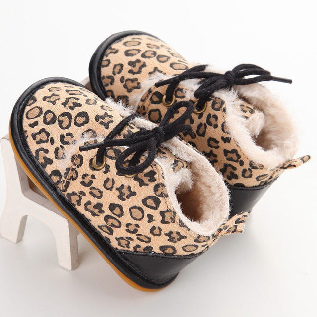 Newborn Baby Snow Boots – Soft Warm Booties for Infant Girls & Boys