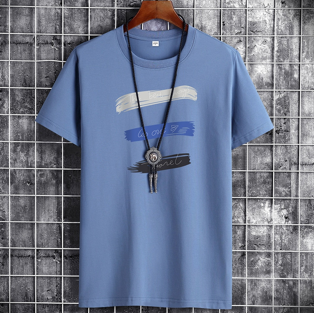Men's Oversized Anime Graphic Tee