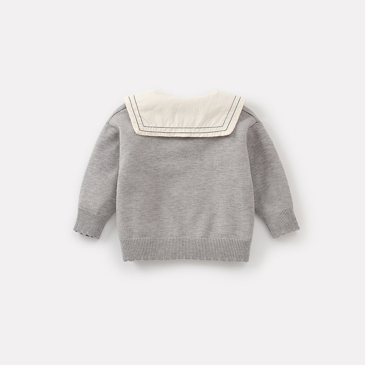 Baby Girl Knitted Three-Piece Set – Jacket, Shirt & Skirt Outfit