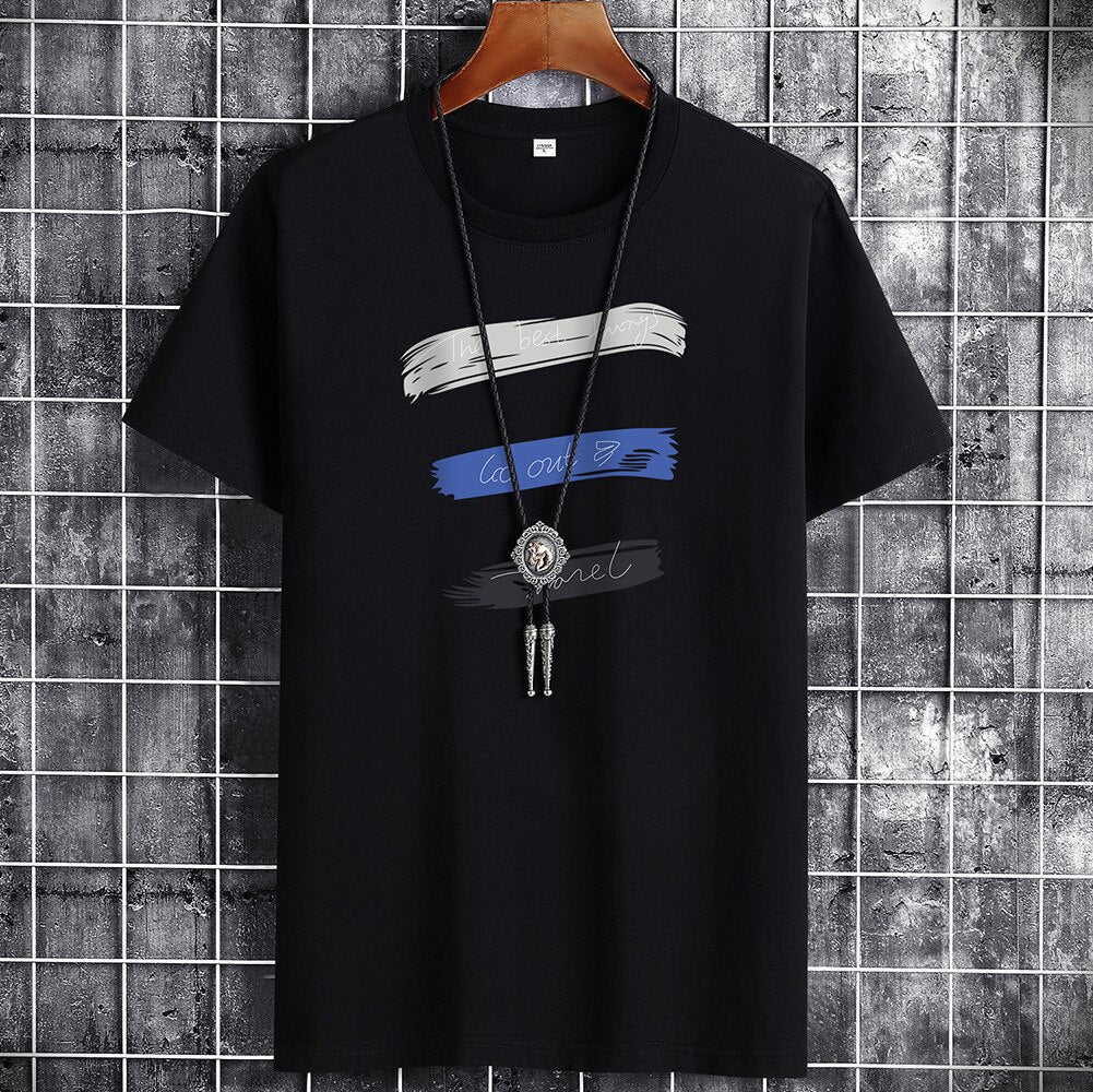 Men's Oversized Anime Graphic Tee