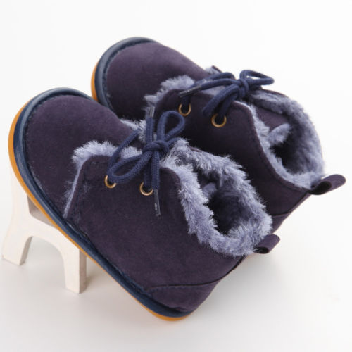 Newborn Baby Snow Boots – Soft Warm Booties for Infant Girls & Boys