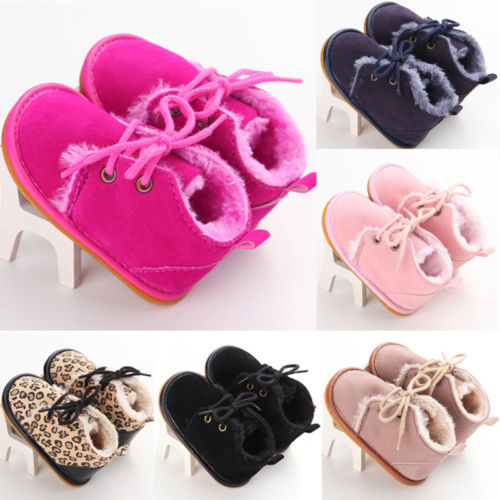 Newborn Baby Snow Boots – Soft Warm Booties for Infant Girls & Boys