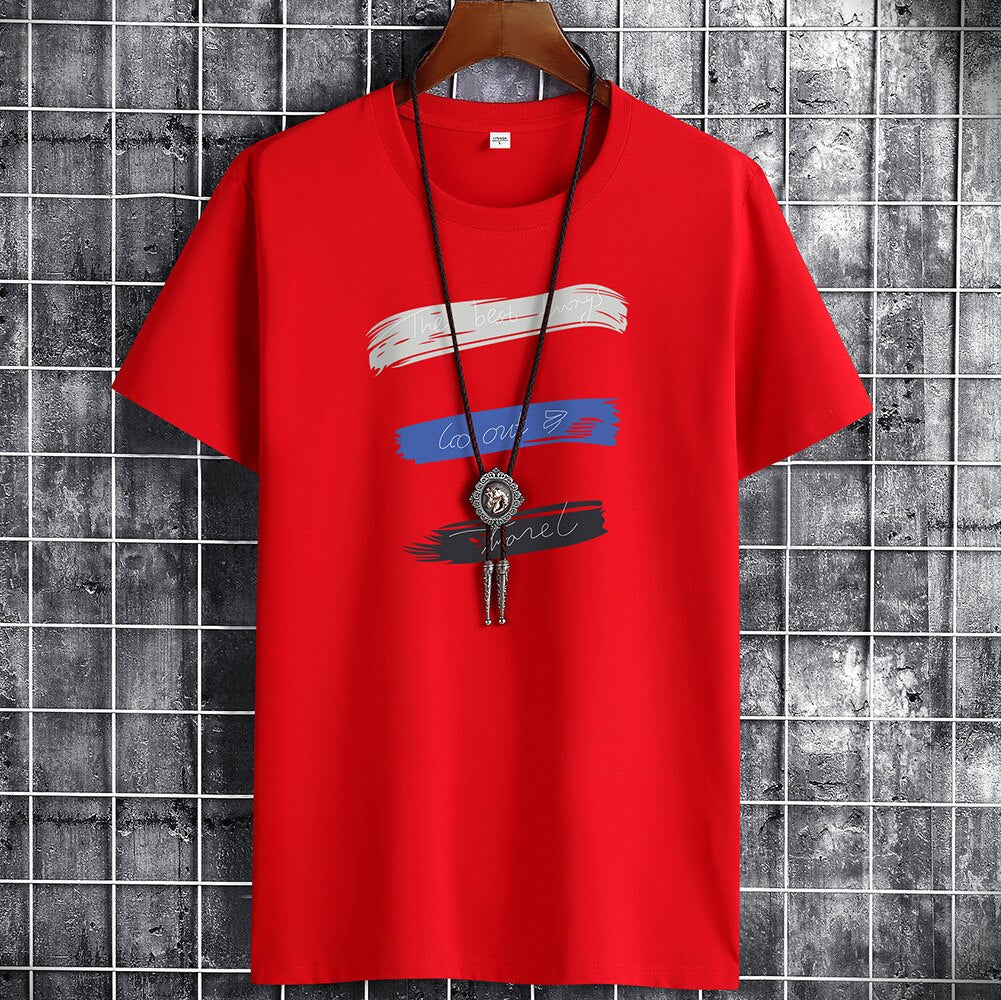 Men's Oversized Anime Graphic Tee