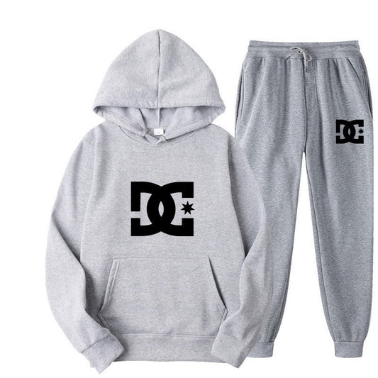 Real Hasta La Muerte Letter Print Unisex Hoodie Sweatshirt Set