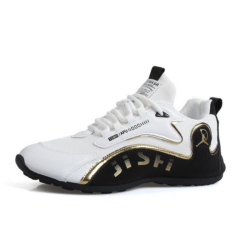 Men's Leather Casual Travel Sneakers
