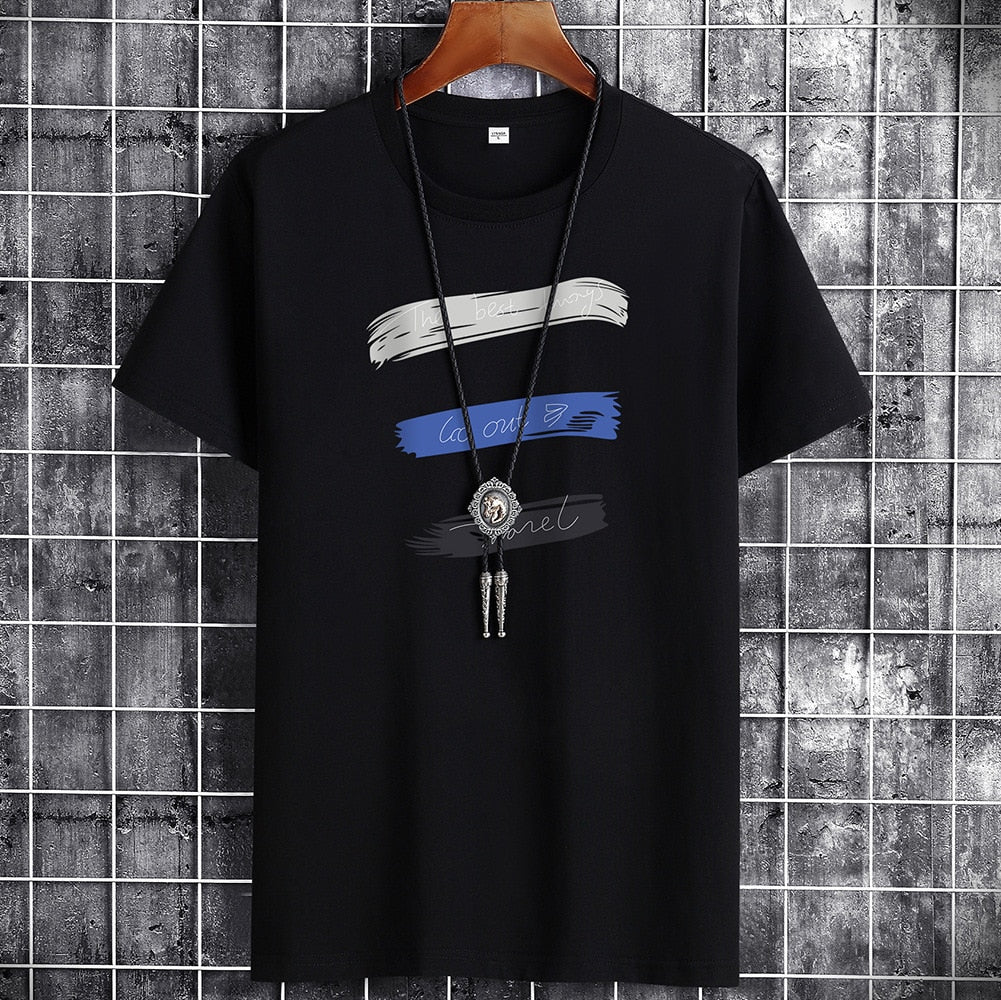 Men's Oversized Anime Graphic Tee