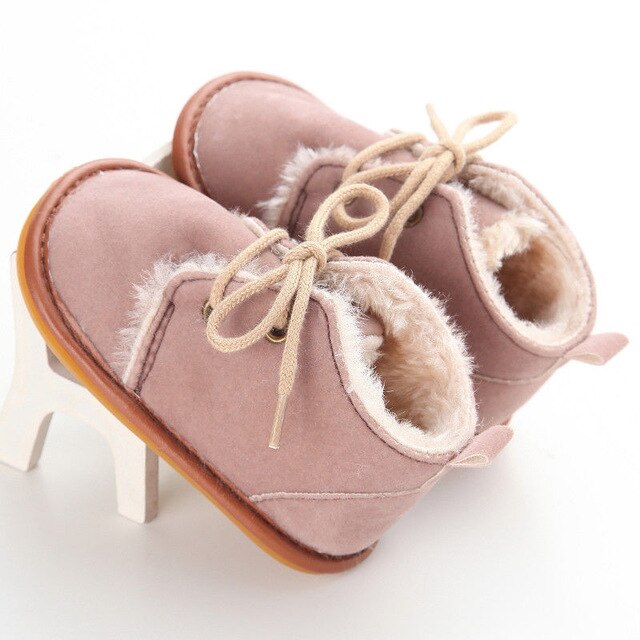 Newborn Baby Snow Boots – Soft Warm Booties for Infant Girls & Boys