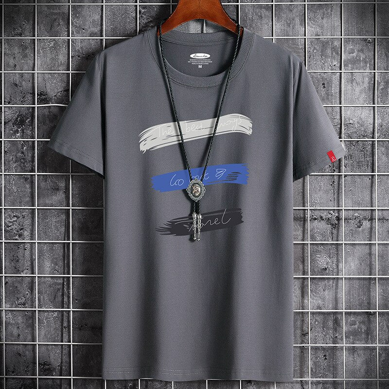 Men's Oversized Anime Graphic Tee