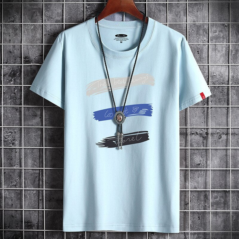 Men's Oversized Anime Graphic Tee