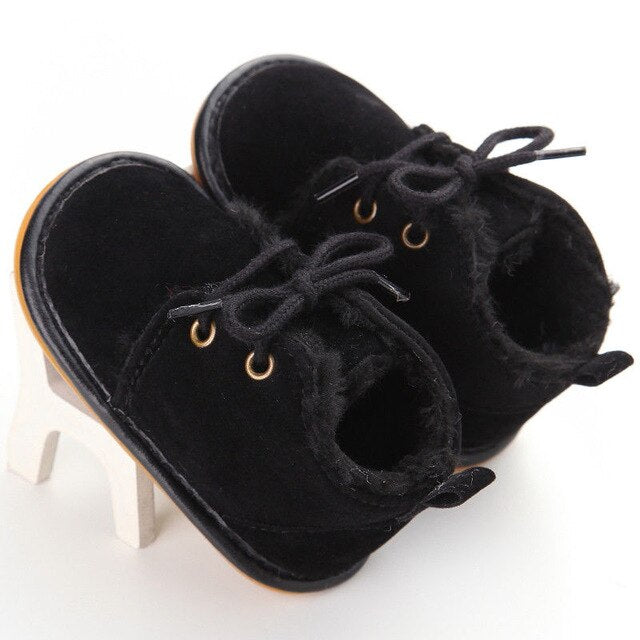 Newborn Baby Snow Boots – Soft Warm Booties for Infant Girls & Boys