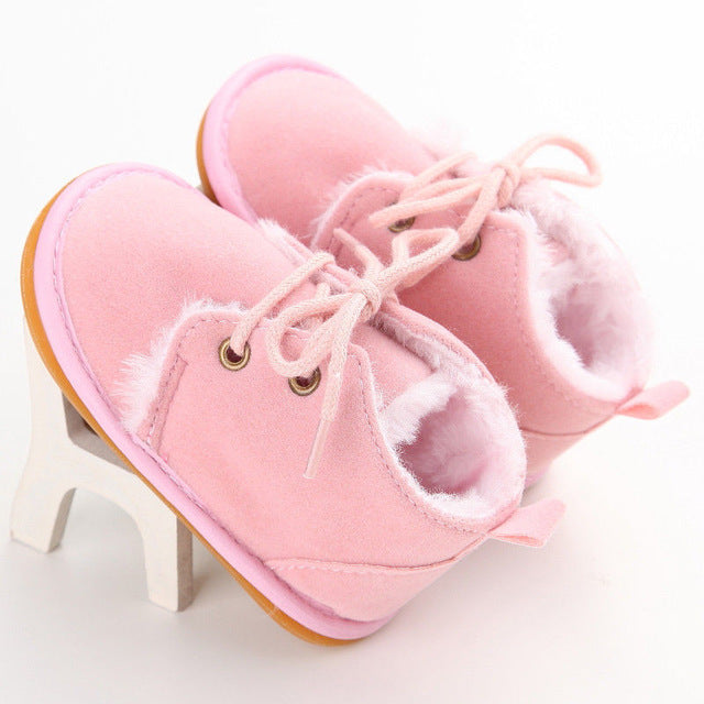 Newborn Baby Snow Boots – Soft Warm Booties for Infant Girls & Boys