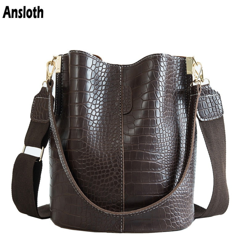 Crocodile Crossbody Bag