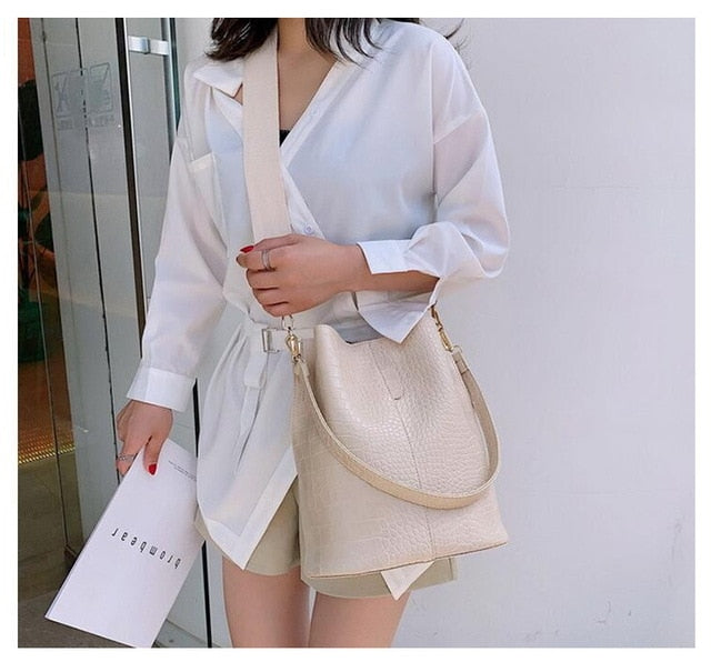 Crocodile Crossbody Bag