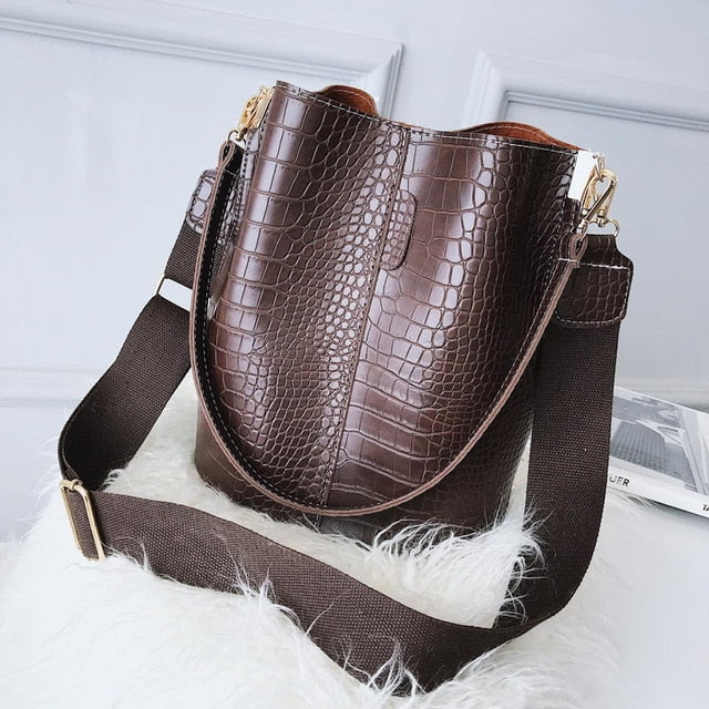 Crocodile Crossbody Bag