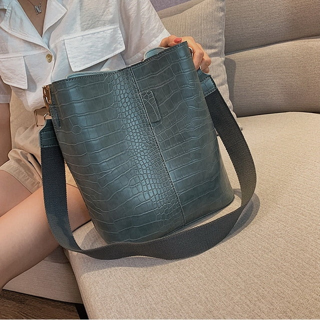 Crocodile Crossbody Bag