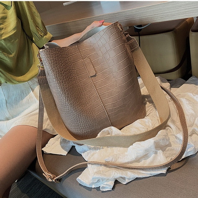 Crocodile Crossbody Bag