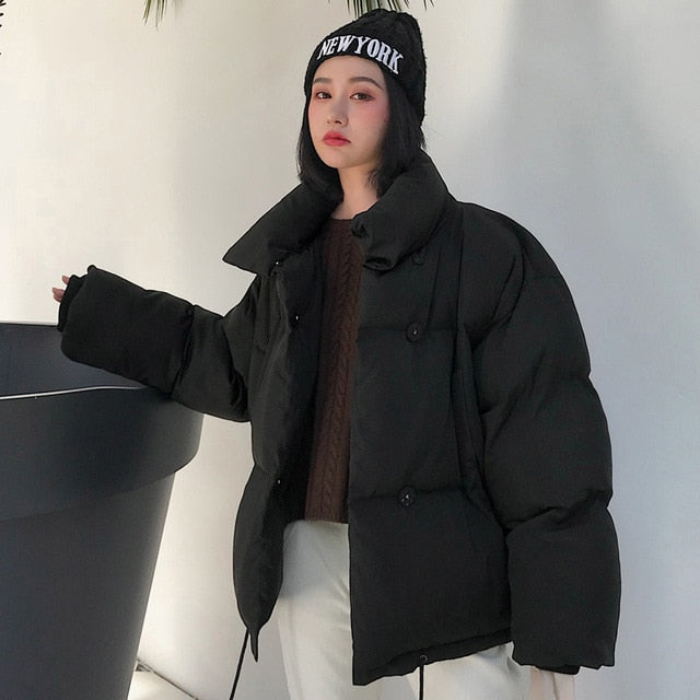 Women's Oversized Short Parka
