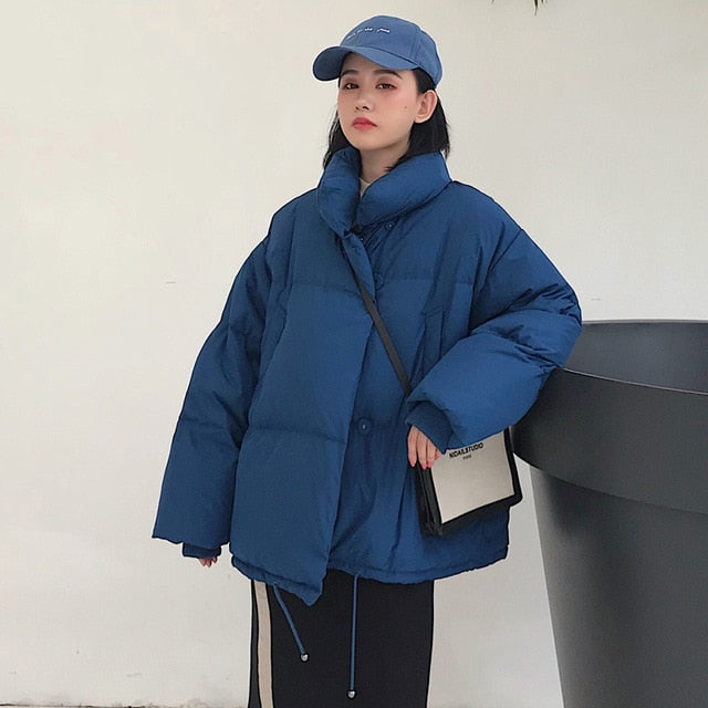 Women's Oversized Short Parka