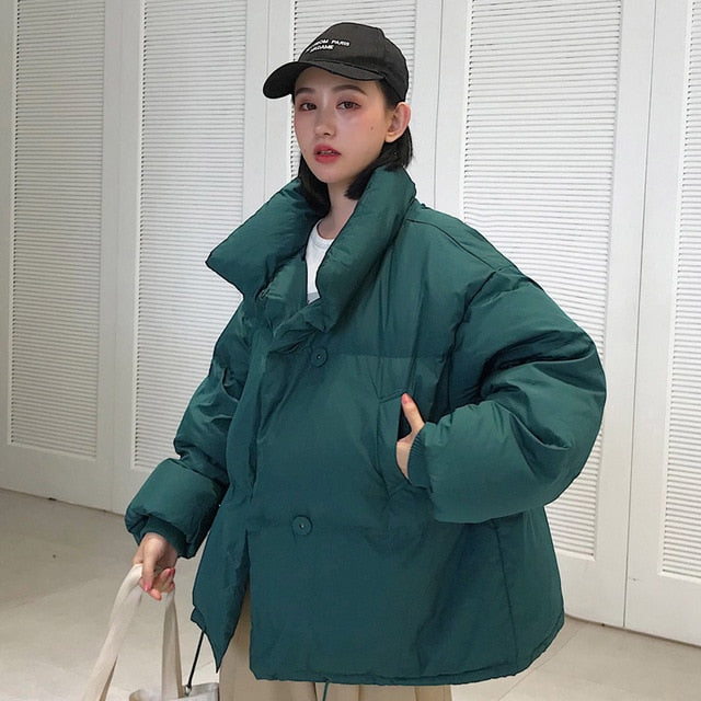 Women's Oversized Short Parka
