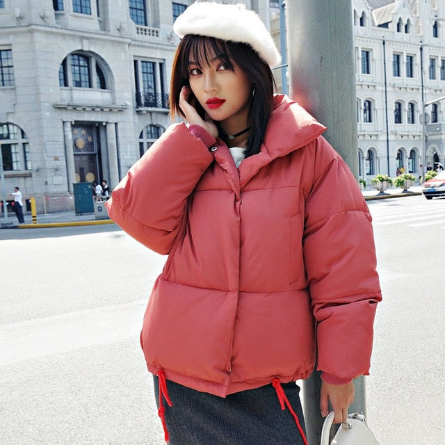 Women's Oversized Short Parka