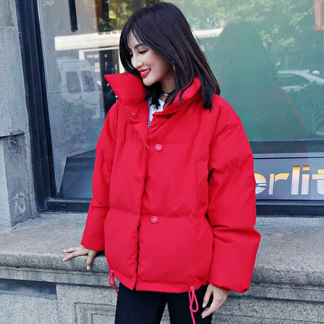 Women's Oversized Short Parka