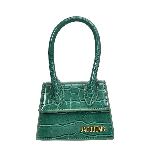 Mini Crocodile Pattern Luxury Crossbody Tote
