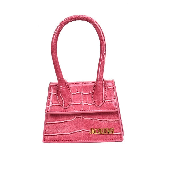 Mini Crocodile Pattern Luxury Crossbody Tote