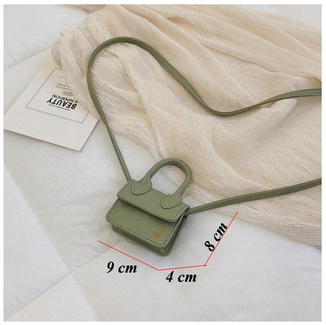Mini Crocodile Pattern Luxury Crossbody Tote