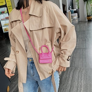 Mini Crocodile Pattern Luxury Crossbody Tote