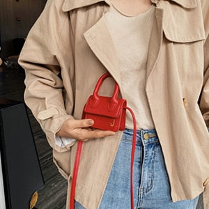 Mini Crocodile Pattern Luxury Crossbody Tote