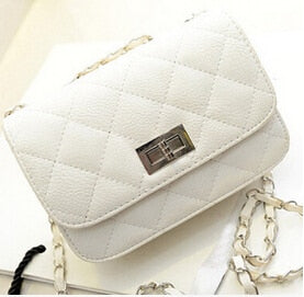 Diamond Quilted Chain Shoulder Bag