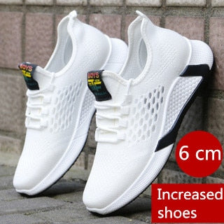 Men's Breathable Mesh Lace-Up Sneakers