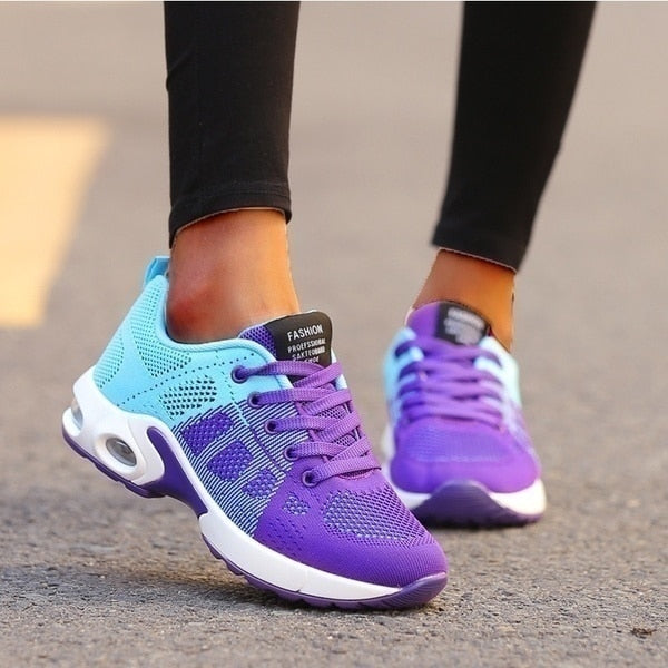 Women's Lightweight Breathable Running Sneakers