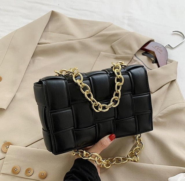 Mini Crocodile Pattern Luxury Crossbody Tote