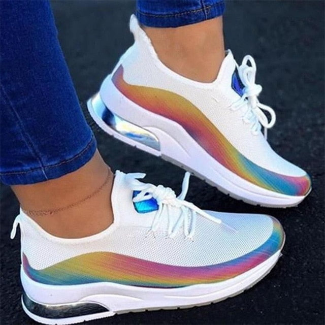 Women's Air-Cushion Mesh Sneakers