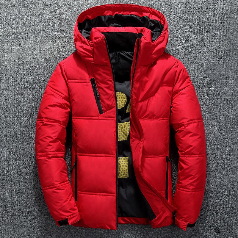 Men's Hooded Down Puffer Jacket