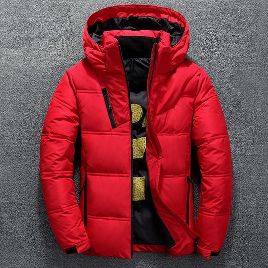 Men's Hooded Down Puffer Jacket