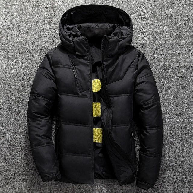 Men's Hooded Down Puffer Jacket
